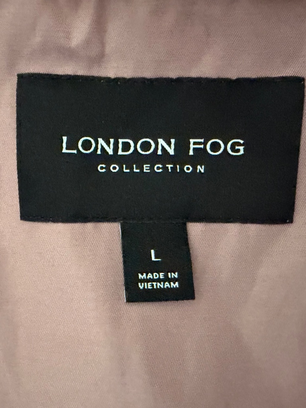 Amazing London Fog Trench Coat Sz L